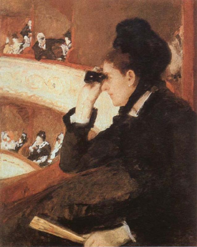 Mary Cassatt At the Opera